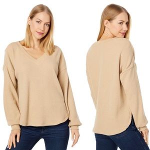 Madewell Spindrift V-Neck Long Sleeve